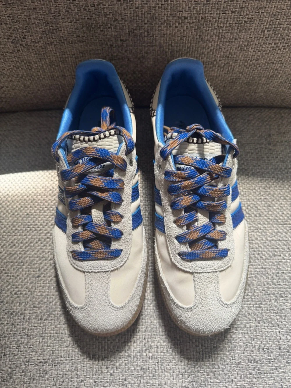 Wales Bonner x adidas Samba Nylon 'Wonder Clay Cobalt/ Royal Blue'
